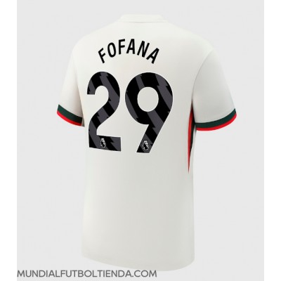 Camiseta Chelsea Wesley Fofana #29 Segunda Equipación Replica 2025-26 mangas cortas Camiseta Chelsea Wesley Fofana #29 Segunda Equipación Replica 2025-26 mangas cortas